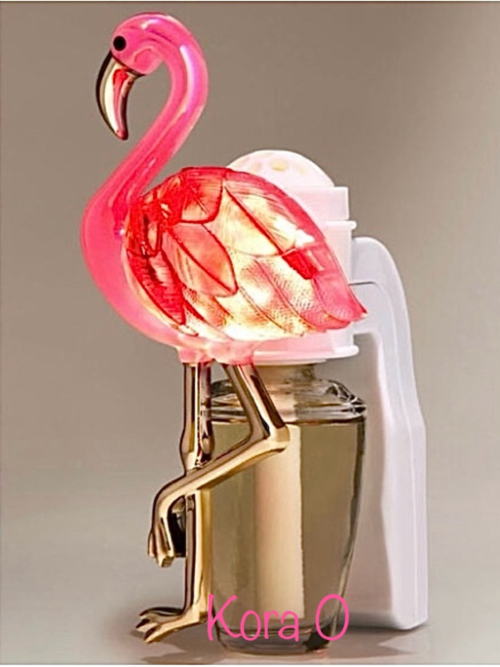 BBW Flamingo Wallflower Fragrance Plug & Nightlight